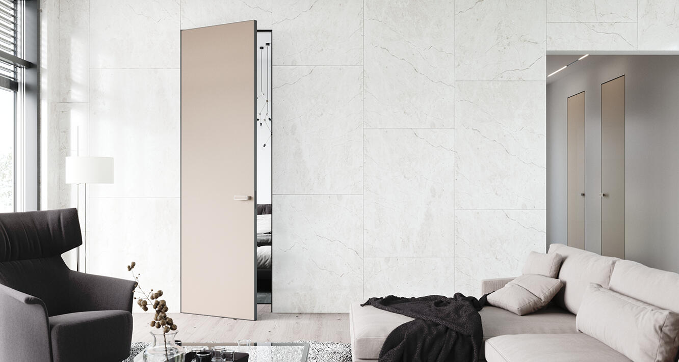 Короба в одной плоскости со стеной и чистота линий