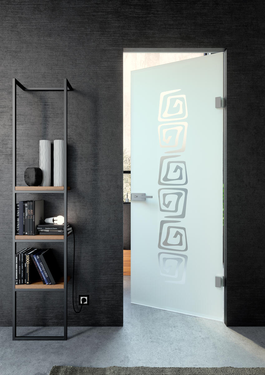 Cтеклянных дверей