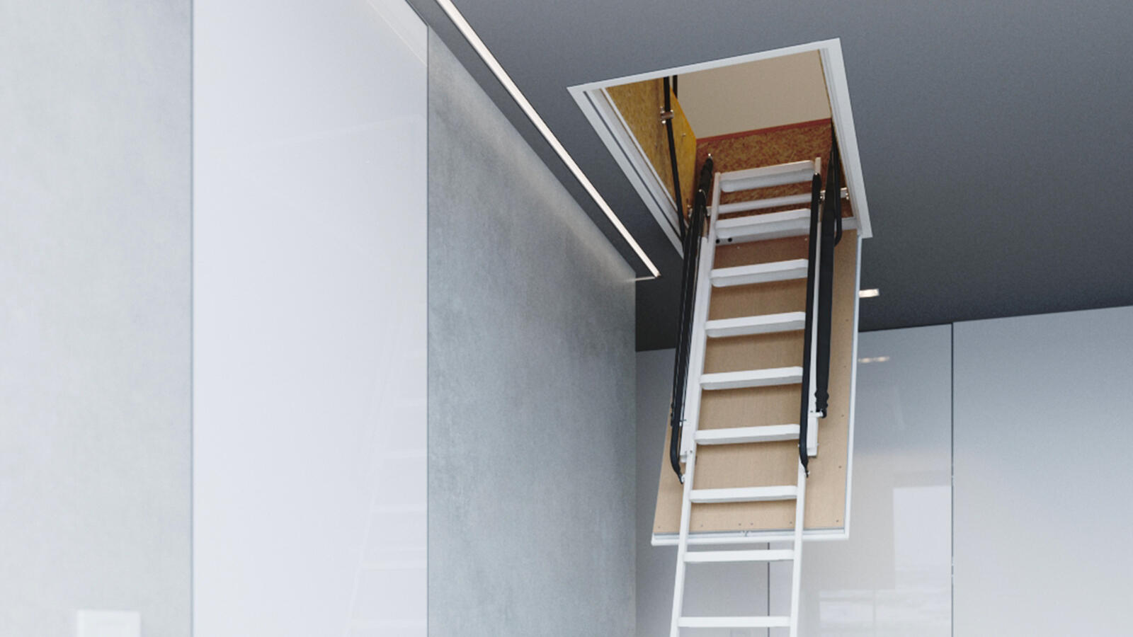 Лестницы к потолку